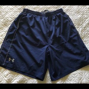 Men’s Under Armour Training Shorts Blue size XL